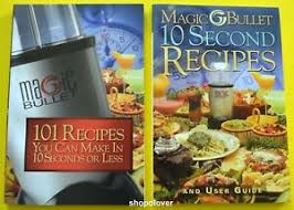 Nutribullet review & green smoothie recipe. Magic Bullet 10 Second Recipe Magic Bullet 101 Recipes Book Great Bundle Ebay