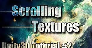 Unity3d Tutorial 2 Scrolling Textures Free Script Included Unity Tutorials Unity Tutorial