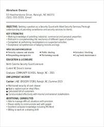 Please refer to my cv for more. Security Guard Resumes 10 Free Word Pdf Format Download Free Premium Templates
