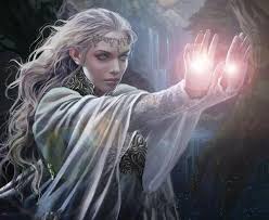 Priestess Of Light Elf Art Character Portraits Fantasy Art
