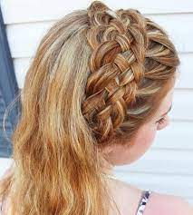 40 Cute And Comfortable Braided Headband Hairstyles Headband Hairstyles Hair Styles Braided Headband Hairstyle
