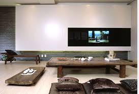 The simplicity is coming from the regular shapes of the furniture, the good organization of elements in the room and the free space around. Living Room In Japanese Style And Asian Interior Design