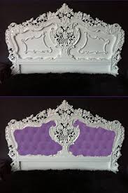 4092 mock up of our baroque bed with purple velvet tufts yatak