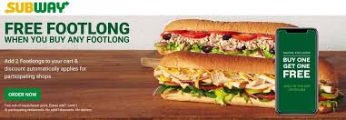 Pinned February 29th Second Footlong Sub Sandwich Free Online At Subway Thecouponsapp In 2020 Sweet Onion Chicken Teriyaki Veggie Pizza Bacon Salad