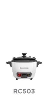 Black And Decker Rice Cooker Manual Rc503 Black Decker 14 Cup Cooked 7 Cup Uncooked Rice Cooker And Food Steamer White Rc514 Walmart Com Walmart Com