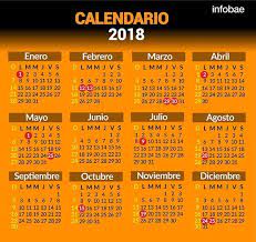 El 30 De Abril Y El 24 Y 31 De Diciembre De 2018 Seran Dias No Laborables En 2019 Los No Laborables Seran El 8 De Julio Calendario 2018 Gobierno Calendario