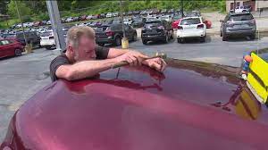 Damaged as well as repo cars up for sale. Hail Sale In The Works After Storm Damages Cars At Dealerships Wnep Com