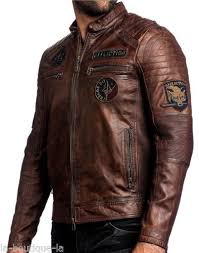 Affliction Black Premium Fatal Hour Men S Leather Biker Jacket New Brown Leather Jacket Men Leather Jacket Men Style Mens Leather Jacket Biker
