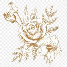 Gold And White Flower Bouquet Sticker Design Element Premium Image By Rawpixel Com Aum White Flower Png White Flower Bouquet White Flowers