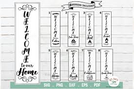 Welcome Porch Sign Making Bundle Graphic By Redearth And Gumtrees Creative Fabrica