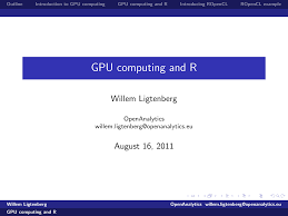 The gcbd package implements a benchmarking framework for blas and gpus. 2