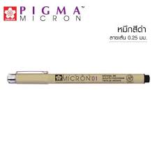 ปากกา pigma micron stock