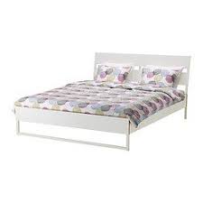 Wooden bed frames tend to get damaged over time. Trysil Bettgestell Weiss Hellgrau Ikea Osterreich Bed Frame Trysil Bed Frame And Headboard