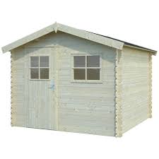 whitewood abri de jardin en bois rimini fsc 5 8m 274x284cm cdiscount jardin