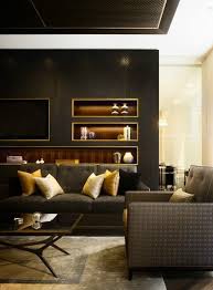 20 Amazing Living Room With Dark Dramatic Walls Ideas Living Livingroom Livingroomideas Masculine Living Rooms Small Room Design Luxe Living Room