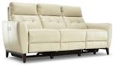Wexner Dual Power Reclining Sofa - Colby Stone Leons