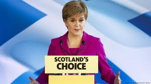 Scottish leader Nicola Sturgeon presses for independence vote ...