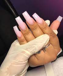 Its really loved by the girls especially after they do you need medium or long but not too long nails to keep this shape. Pin By Robertson Lilian On Nail Paint Ideas Long Square Acrylic Nails Long Square Nails Square Acrylic Nails