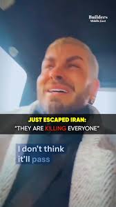 The first words from someone who finally made it out of Iran. This is the  reality