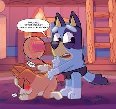 Rule 34 Dev - backyard balls bandit_(bluey) bandit_heeler bingo_(bluey)  bluey_(bluey) bluey_(series) bluey_(show) bluey_heeler blush canine caught  chilli_(bluey) chilli_heeler cub english_text excited exposed_pussy  family_sex father_and_daughter female ...