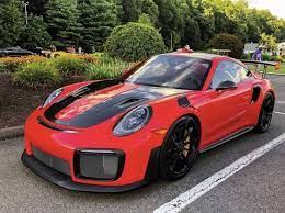 Porsche 991 Gt2 Rs Painted In Guards Red W The Weissach Package And Exposed Carbon Fiber Photo Taken By Ferrar Porsche Gt Porsche 911 Gt2 Rs Porsche 991 Gt3