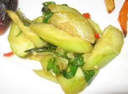 This Is An Extraordinary Way Of Cooking Cucumber Revealing An Unexpected Side To The Vegetable Although Cooked In A Cucumber Cucumber Recipes Cooked Cucumber