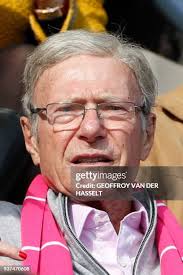 German millionaire and owner of the Stade Francais Hans-Peter Wild is...  News Photo