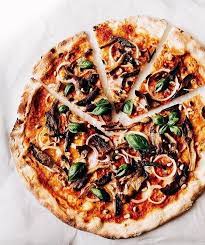 Oyster Mushroom Pizza Recipe Mushroom Pizza Stuffed Mushrooms Recipes