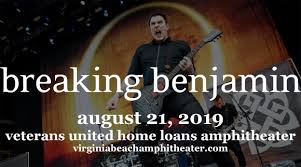 Breaking Benjamin Tickets 21st August Veterans United