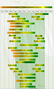 47 matter of fact garden chart planting