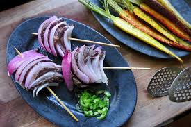 It's obvious it's going to all get used that day so just throw all the glad wrap away and not walking in the kitchen at the start of my shift and having the entire line clear out of the building within fifteen minutes. Skewered Steak And Onion Goma Shio Kitchen