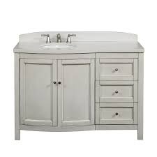 Allen and roth vanity lights: Allen Roth Moravia Antique White Undermount Bathroom Vanity With Engineered Stone Top 48 In X 2 Lowes Bathroom Vanity Bathroom Vanity Bathroom Vanity Storage