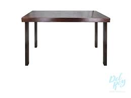 Sienna canyon rectangle cocktail table featuring clean lines and soft curves, this handsome piece is sure to add style and functionality to. 8 X 40 X 42 Refined Wood Cocktail Table The Party Rentals Resource Company