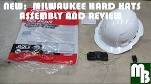 New Milwaukee Hard Hats Assembly And Review Possibly The Best Hard Hat Ever Youtube