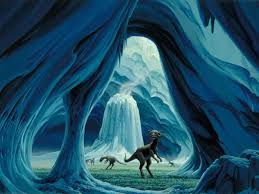 Retro Star Wars Tauntauns In Paradise By Ralph Mcquarrie Star Wars Concept Art Ralph Mcquarrie Star Wars Art