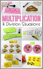 multiplication and division situations second grade