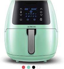 Start your free online quote and save $536! Ultrean 5 8 Quart Air Fryer Electric Hot Air Fryers Oilless Cooker With 10 Presets Digital Lcd Touch Screen Nonstick Basket 1700w Ul Listed Green Walmart Com Walmart Com