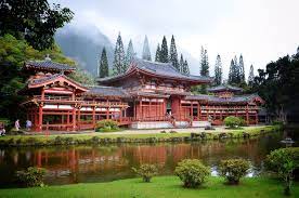 Buddhist Temple Hawaii Imperial Gardens Byodo In Temple Oahu Oahu