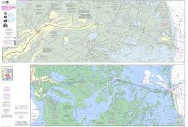 Noaa Chart 11365 Barataria And Bayou Lafourche Waterways Intracoastal Waterway To Gulf Of Mexico