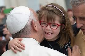 Daniel Rempel: "In a world where countries are boasting about “eradicating  Down Syndrome” (read: systematically abort), the Pope frequently welcomed  people with Down Syndrome. This is surely an under-appreciated part of his