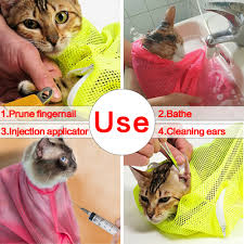 1 x cat grooming bag note: Cats Restraining Bag For Grooming And Bathing Life Changing Products