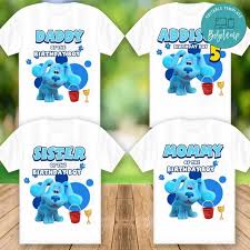 Check spelling or type a new query. Blues Clues Birthday Shirt