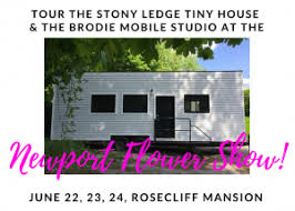 Enjoy on a modest or luxurious budget. Tour Two Of B B S Tiny Houses At The Newport Flower Show Tiny House Village Rosecliff Mansion Tiny House Builders B B Micro Manufacturing