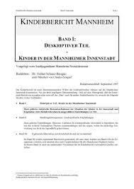 Ein technisches produkt erstellen, das im alltag von nutzen ist. Kinder In Der Mannheimer Innenstadt Stadt Mannheim