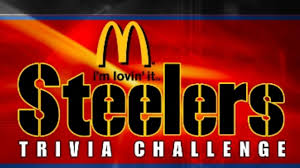 Please, try to prove me wrong i dare you. The Mcdonald S Steelers Trivia Challenge