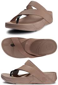 Fitflop Sling Leather Sandals Mink Size 5 Only