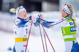Linn svahn (swe, fischer **) finished third. Sveriges Trupp Till Varldscupen I Ulricehamn Langd Se