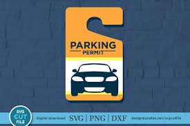 Download use free microsoft publisher parking ticket templates. Parking Pass Svg A Parking Permit Tag Template For Crafters 559379 Cut Files Design Bundles
