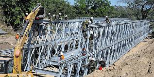 LaGuajira | Inició instalación de puente militar para recuperar movilidad  entre La Guajira y Magdalena Ver detalles de esta noticia Aquí 👇👇👇