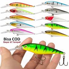 Kamu juga dapat membuat olahan nikmat dari ikan kakap sendiri di rumah. Termurah 1set Isi 10 11cm 9 5g Minnow Mengapung Umpan Pancing Ikan Trible Kail Fishing Lure Swimbait Wobbler Kail Lazada Indonesia